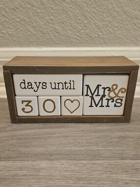 Collins Painting Mr. & Mrs. Countdown Clock